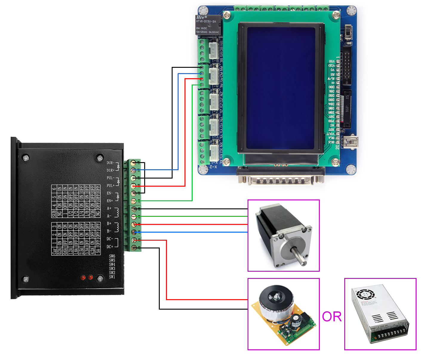 TB6600HG-Wiring