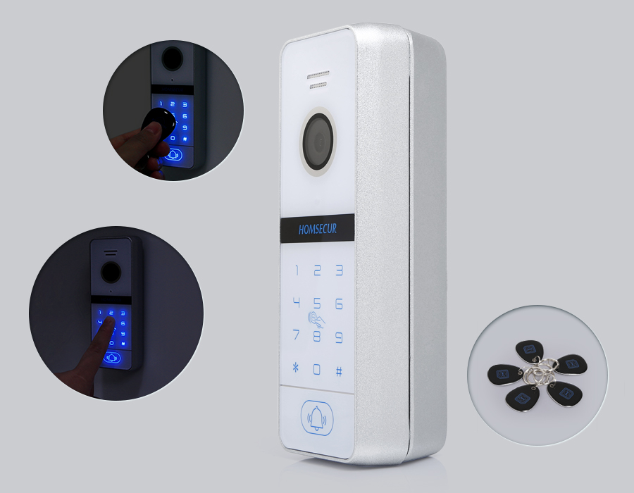 014103_img_id94 HOMSECUR HD BC141HD-W Doorbell Camera For HDK Series Video&Audio Home Doorphone Intercom